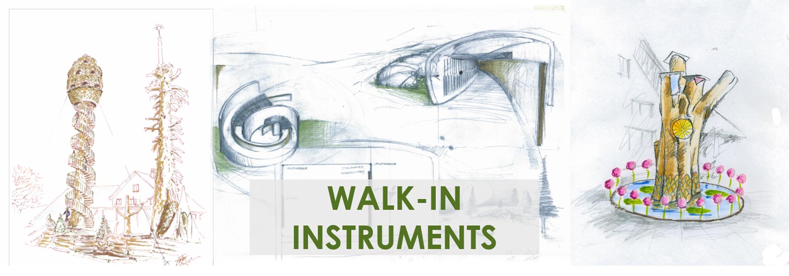 Treetalks Walk-in musical Instruments