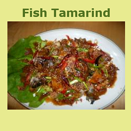 Treetalks Menue Fish Tamarind